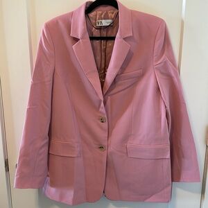 Pink Zara Blazer
